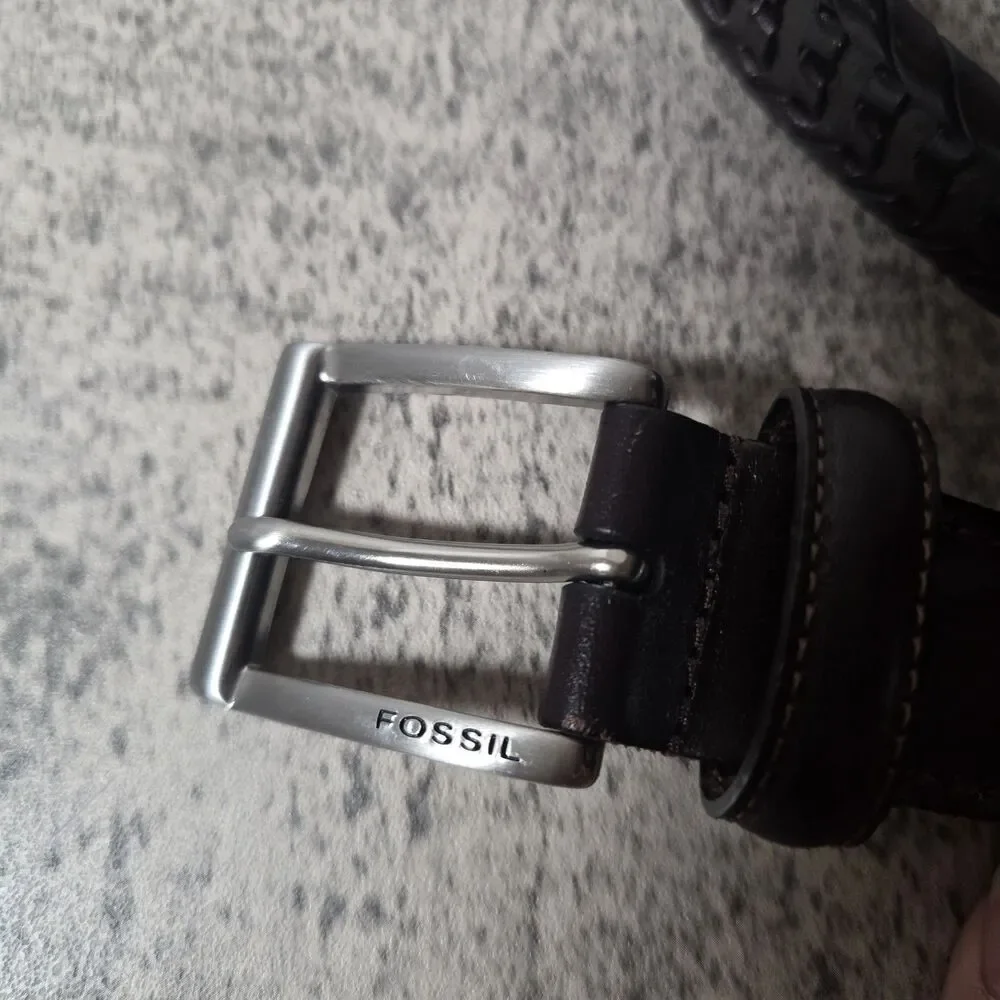 Fossil brown leather